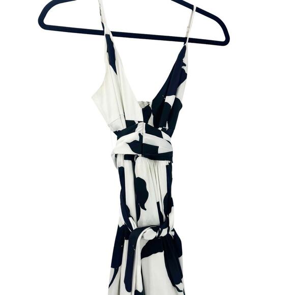 Hutch Guthrie Sleeveless Floral V-Neck Side-Slit Maxi Dress Size 2 NWOT - Picture 6 of 13